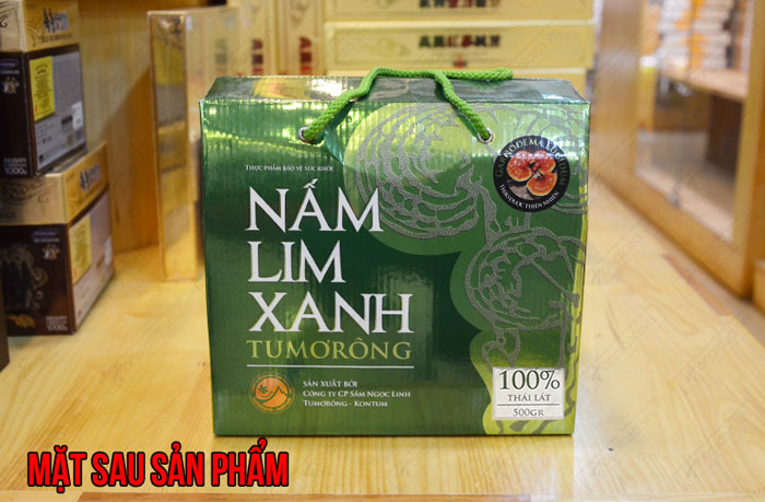 Nấm lim xanh tự nhiên thái lát Tumorong loại 0,5kg/hộp L301 3