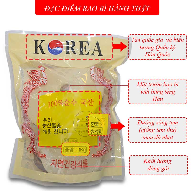 Nấm linh chi vàng Hàn Quốc túi 3-6 tai L005